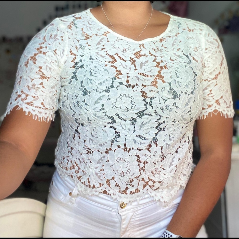 Lace shirt